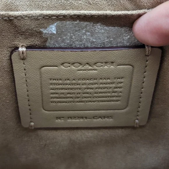 Coach Floral Whipstitch Tammie CA145 Faded Blush Multi